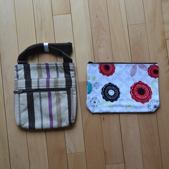 NWT Thirty-One 31 Two Bag Bundle Shoulder Bag and Pouch - Picture 1 of 7